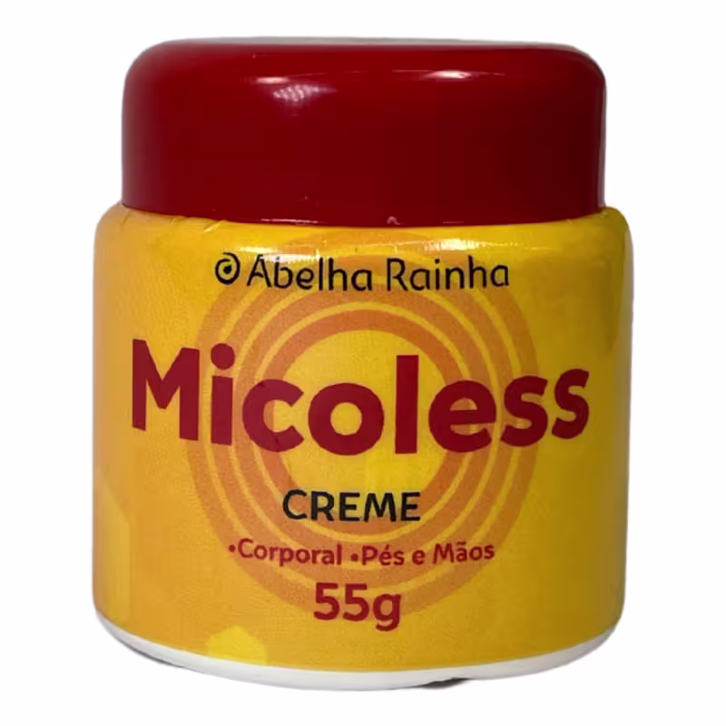 Creme Corporal Abelha Rainha Micoless, 55g.