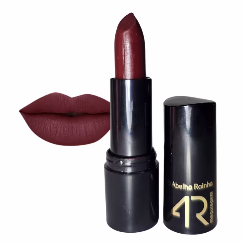 Batom Dança do Vinho Retinol-Like AR Maquiagem Abelha Rainha 3,8g