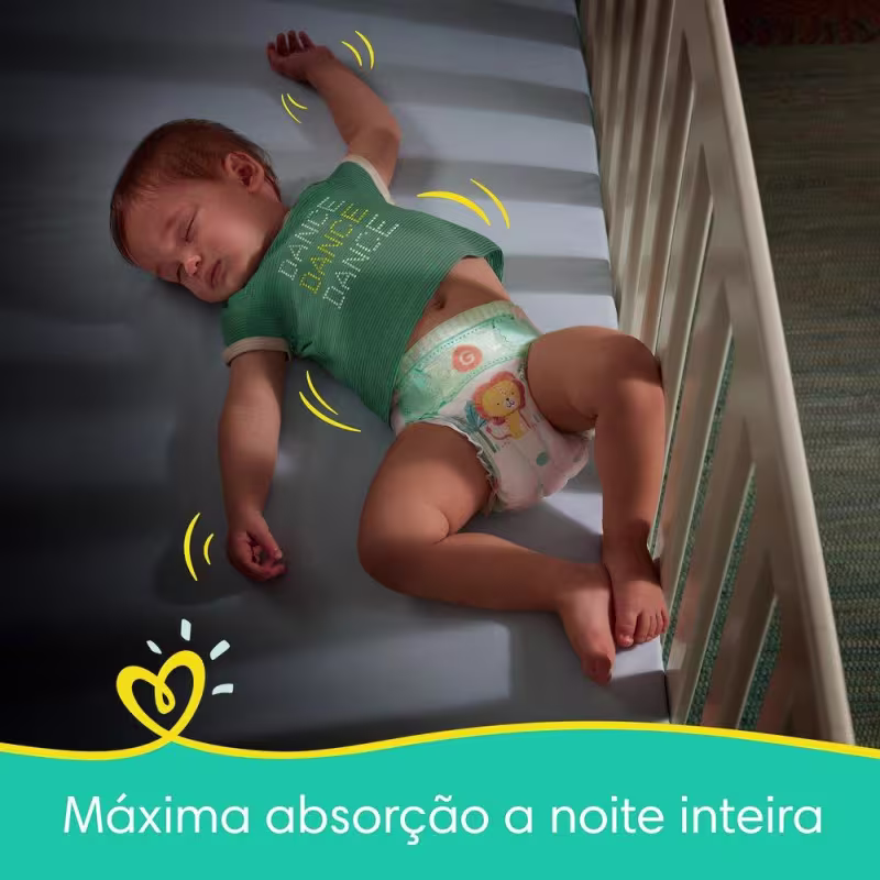 Fralda Pampers Confort Sec "G" c/56 Unidades
