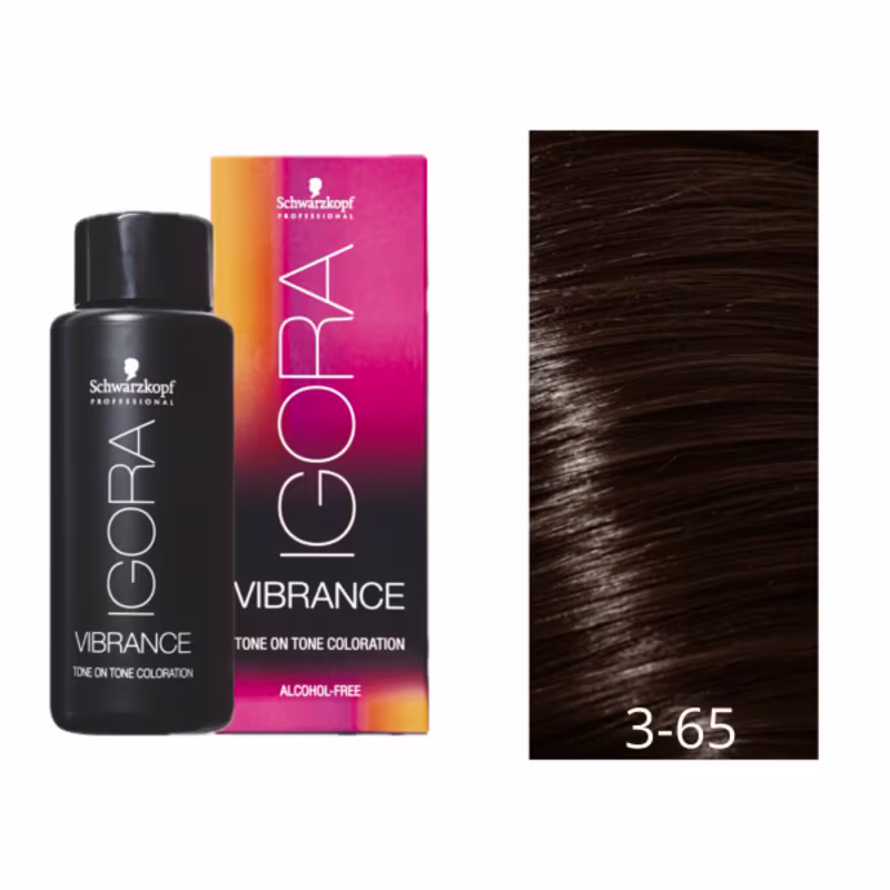 Schwarzkopf Professional Igora Vibrance 3-65 Castanho Escuro
