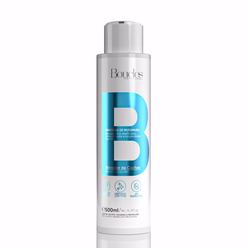 Ativador De Cachos Manteiga De Murumuru 500ml Boucles