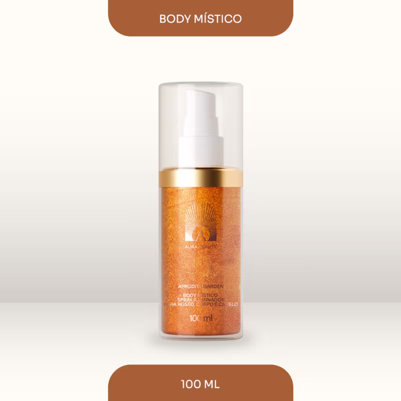 Iluminador Spray Afrodite Garden Aura Beauty Jade Picon 100ml