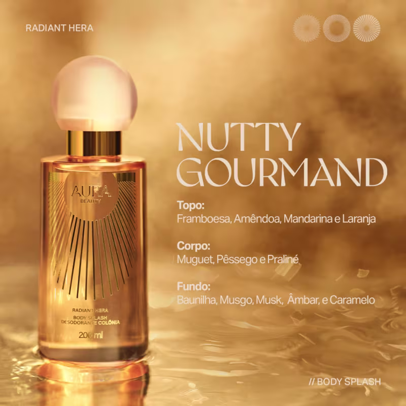 Body Splash Radiant Hera Aura Beauty Jade Picon 200ml