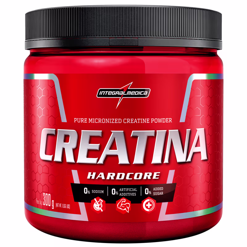 Suplemento Alimentar Integralmedica Creatina Hardcore. 300g.