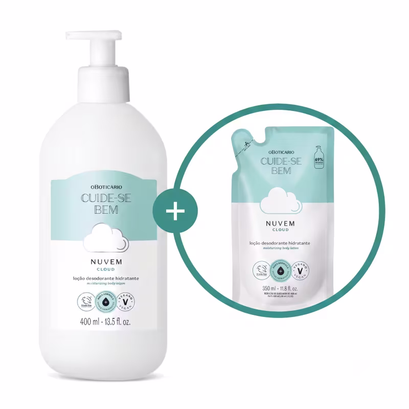 Kit Cuide-se Bem Nuvem Cloud Duo o Boticário (2 Produtos)