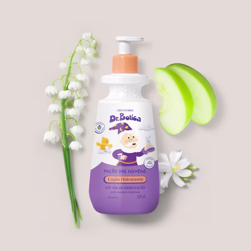 Dr.Botica o Boticário Poção das Nuvens - Loção Hidratante Desodorante Corporal 400ml