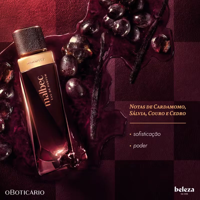Malbec o Boticário - Eau De Parfum Masculino 90ml