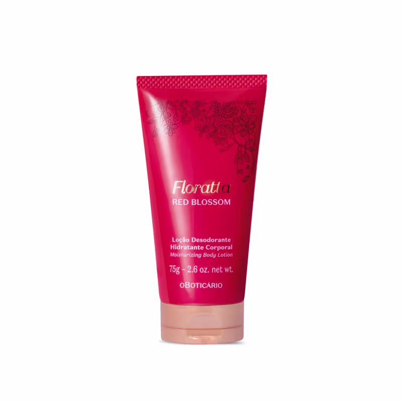 Loção Desodorante Hidratante Corporal Floratta Red Blossom 75g