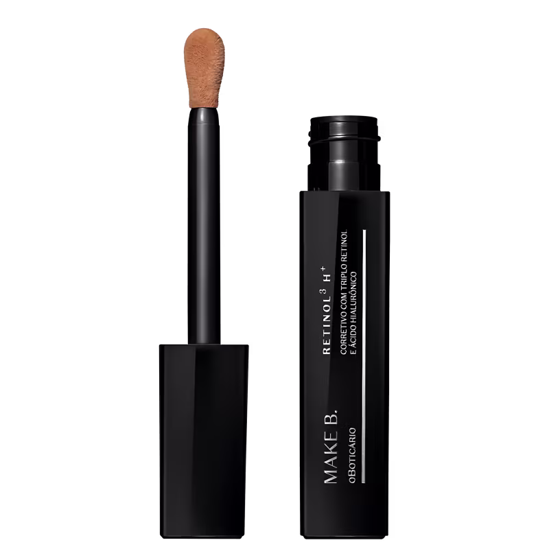 Make B. Retinol³ H+ o Boticário Cor 210Q - Corretivo Líquido 5,5ml