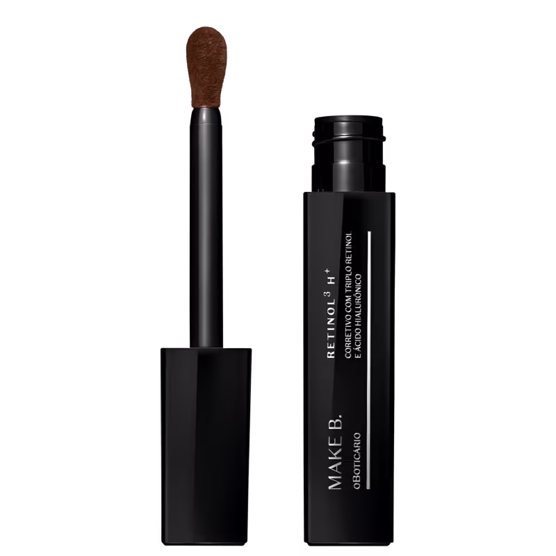 Make B. Retinol³ H+ o Boticário Cor 300Q - Corretivo Líquido 5,5ml