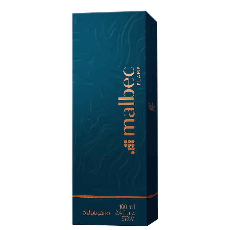Malbec Flame o Boticário - Desodorante Colônia Masculino 100ml