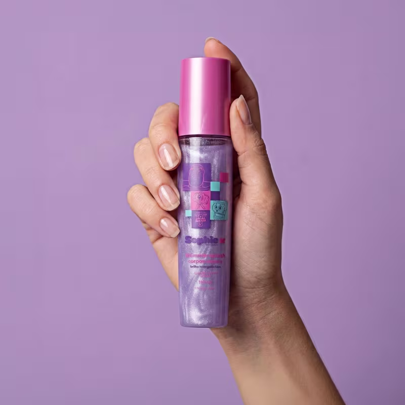 Shimmer Splash Corpo e Cabelo Sophie Toy Story 5 Brilho Intergaláctico 110ml