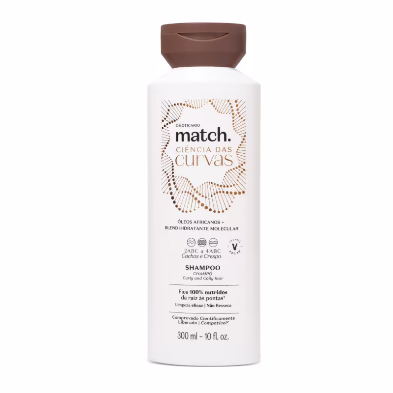 Shampoo Match Ciências das Curvas 300ml