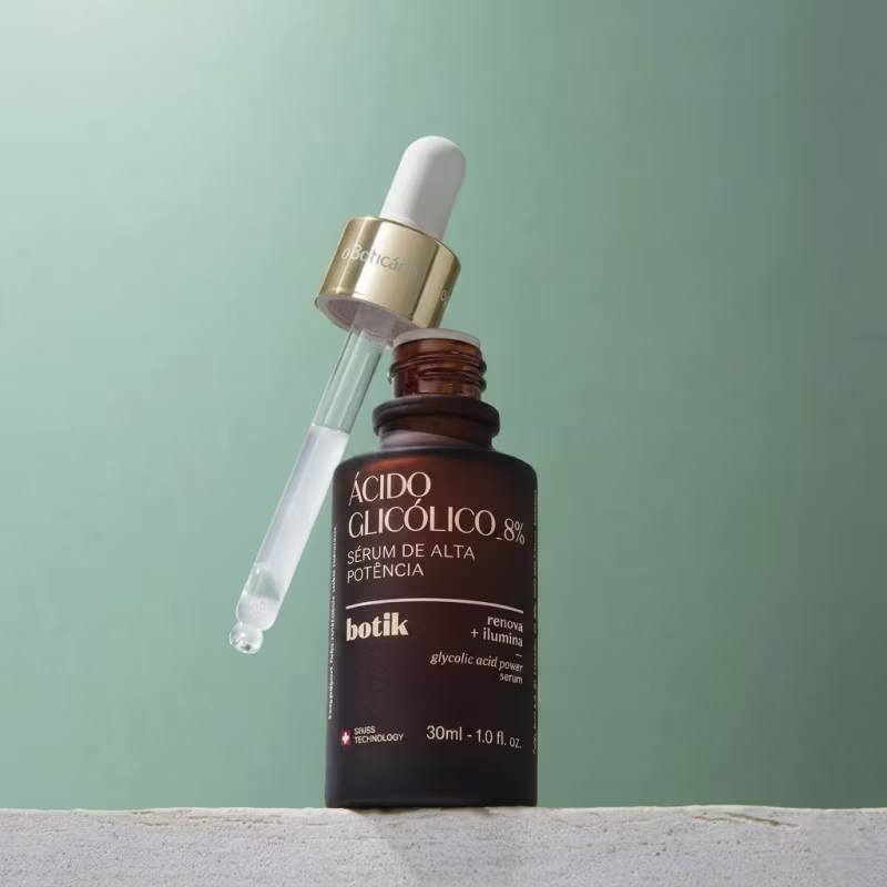 Sérum de Alta Potência Ácido Glicólico 8% Botik 30ml