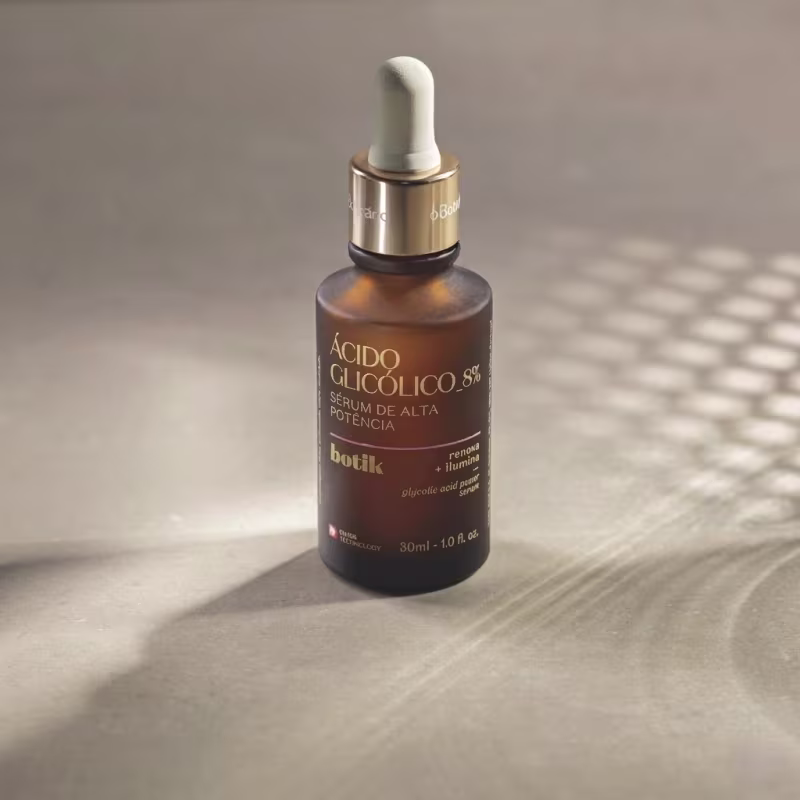 Sérum de Alta Potência Ácido Glicólico 8% Botik 30ml