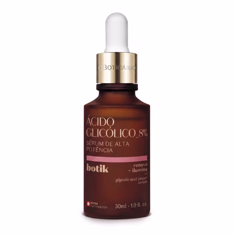 Sérum de Alta Potência Ácido Glicólico 8% Botik 30ml