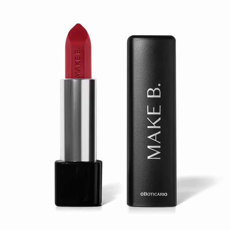 Batom Vinho True Plum Make B. Easy Mate 3,9g