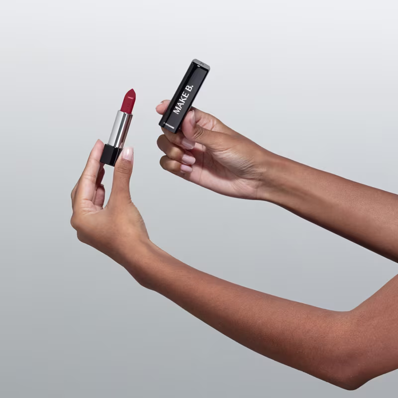 Batom Vermelho Warm Clay Make B. Easy Mate 3,9g