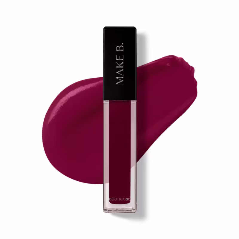 Batom Líquido Mate Magenta Gourmand Berry Make B. 5ml