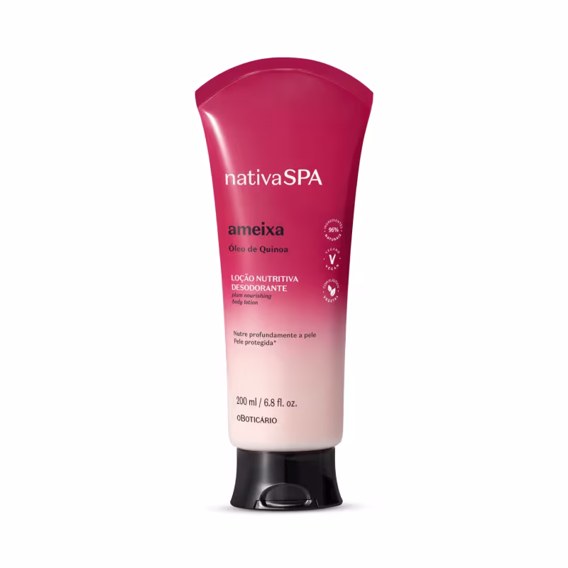 Loção Hidratante Corporal Desodorante Nativa SPA Ameixa 200ml