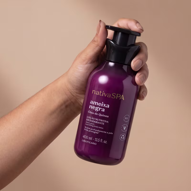 Loção Hidratante Desodorante Corporal Nativa Spa Ameixa Negra 400ml