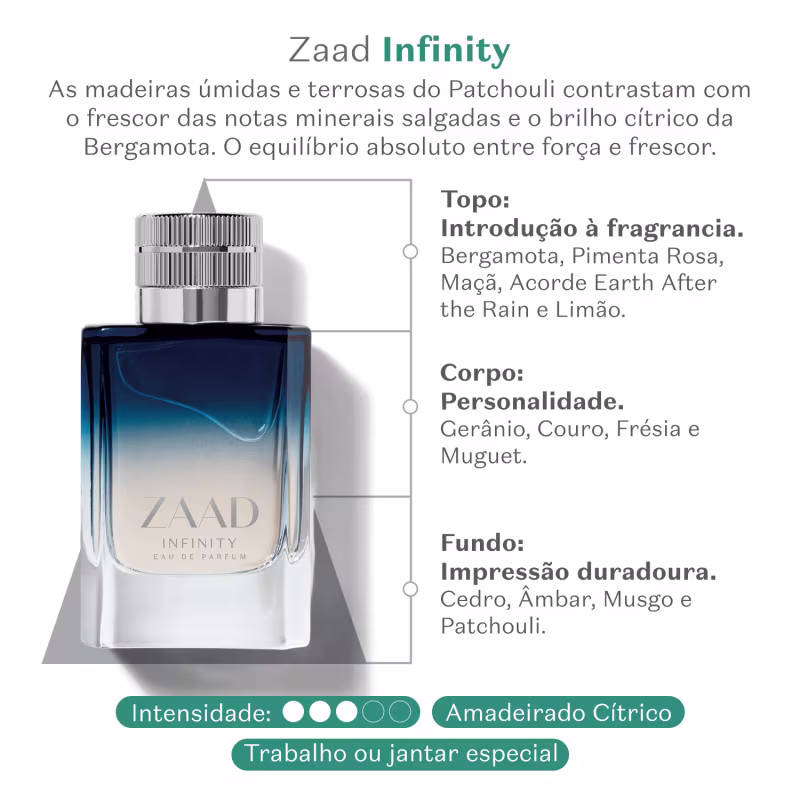 Zaad Infinity Eau De Parfum 95ml