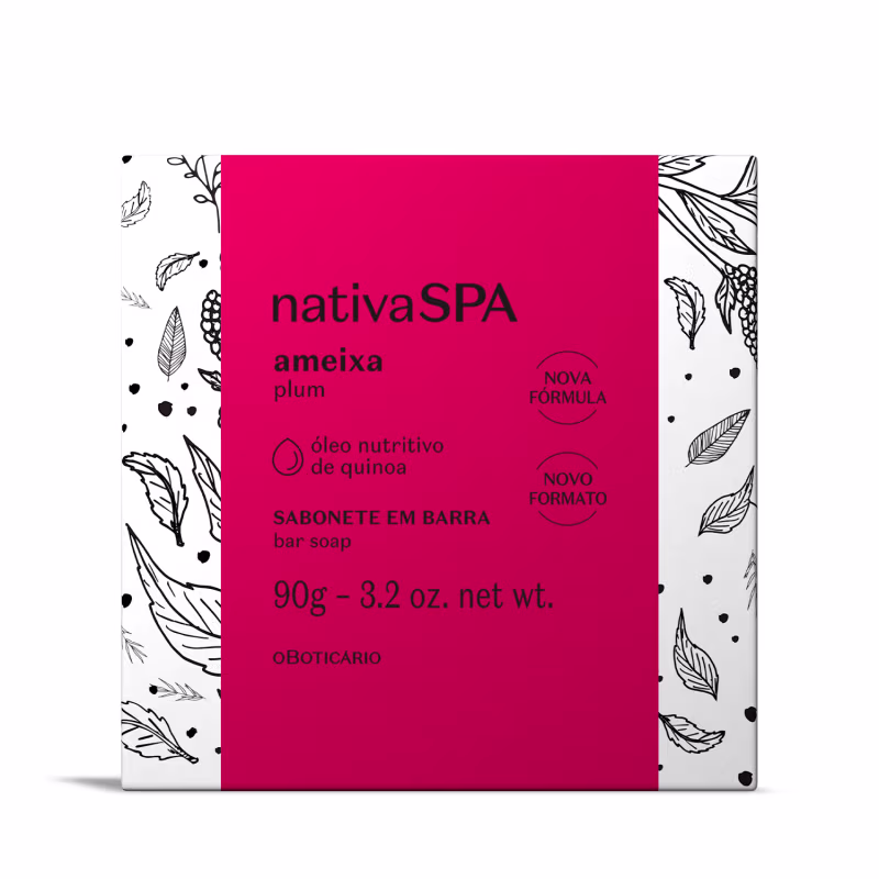 Sabonete em Barra Nativa SPA Ameixa 90g
