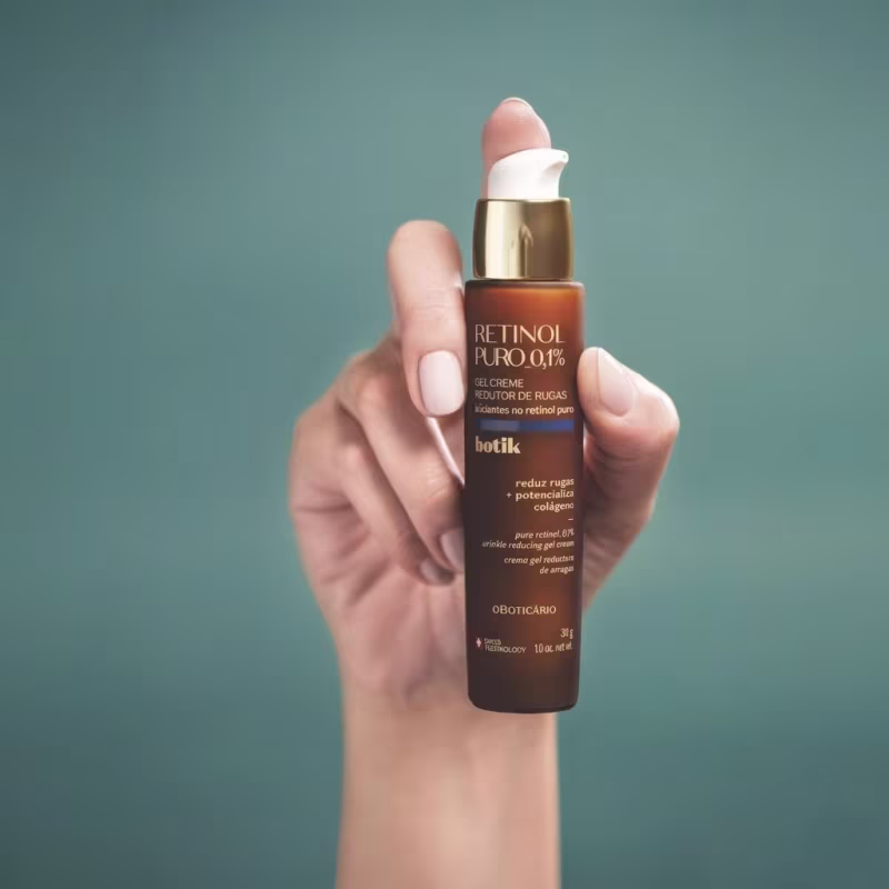 Gel Creme Redutor de Rugas Botik Retinol Puro 30g