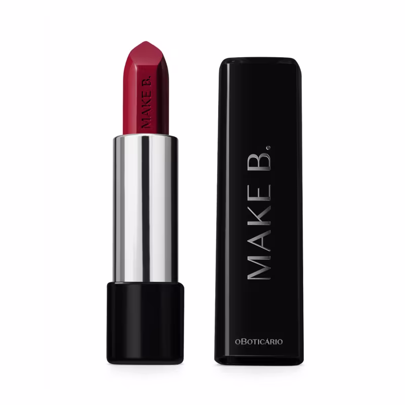 Batom Glossy Vinho Wine Make B. 3,6g