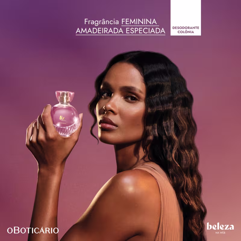 Fragrância Feminina Amadeirada Especiada
desodorante colônia