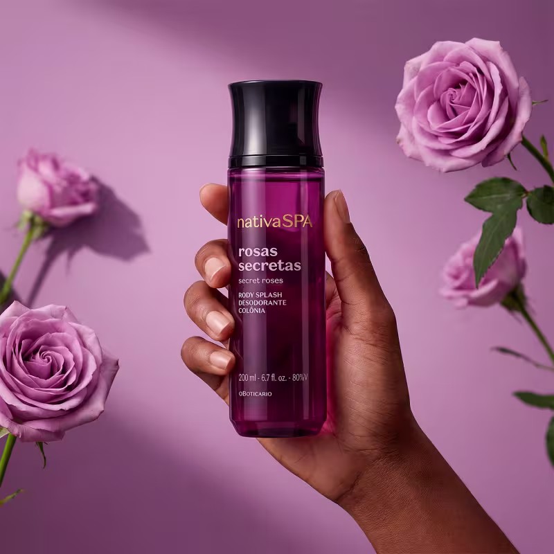 Body Splash Nativa Spa Rosas Secretas 200ml
