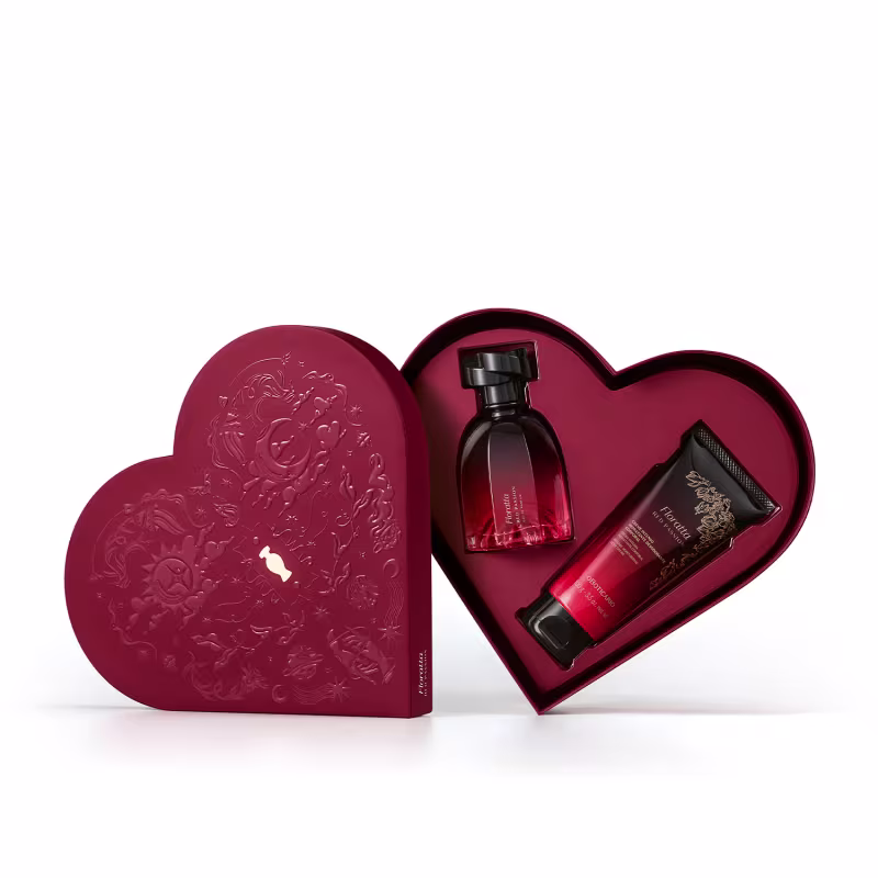 Kit Presente Dia Dos Namorados Floratta Red Passion (2 itens)