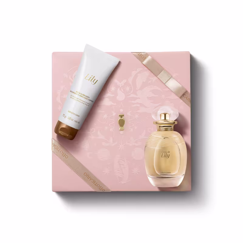 Kit Presente Dia Dos Namorados L´eau De Lily (2 itens)