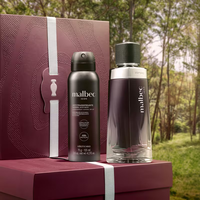 Kit Presente Dia Dos Pais Malbec Icon (2 itens)