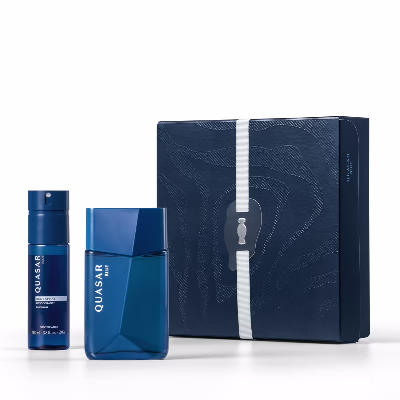 Kit Presente Dia Dos Pais Quasar Blue (2 itens)