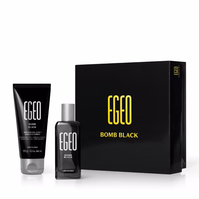 Mini Kit Presente Egeo Bomb Black (2 itens)