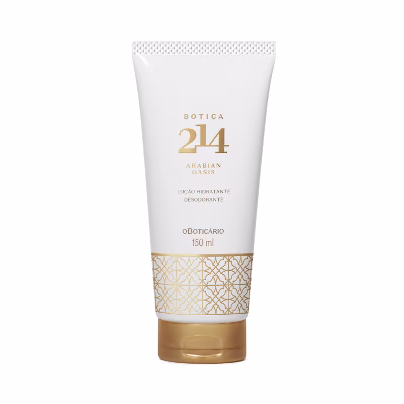 Loção Hidratante Desodorante Corporal Botica 214 Arabian Oasis 150ml