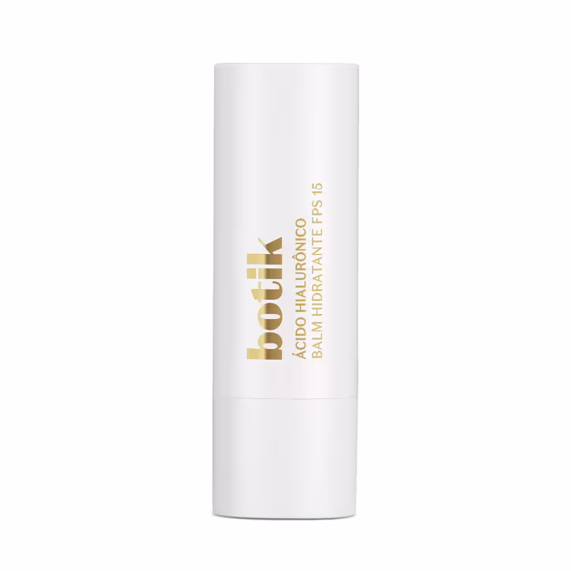 Balm Labial Hidratante Botik Ácido Hialurônico FPS 15 3,2g