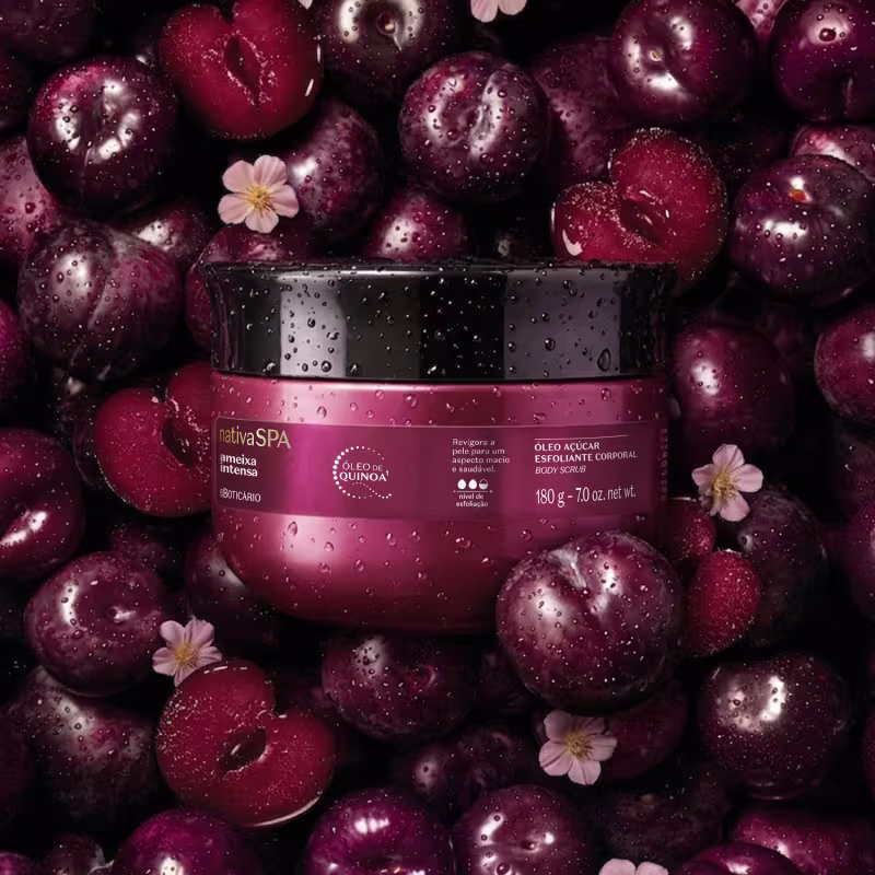Esfoliante Corporal Nativa Spa Ameixa Intensa 180g