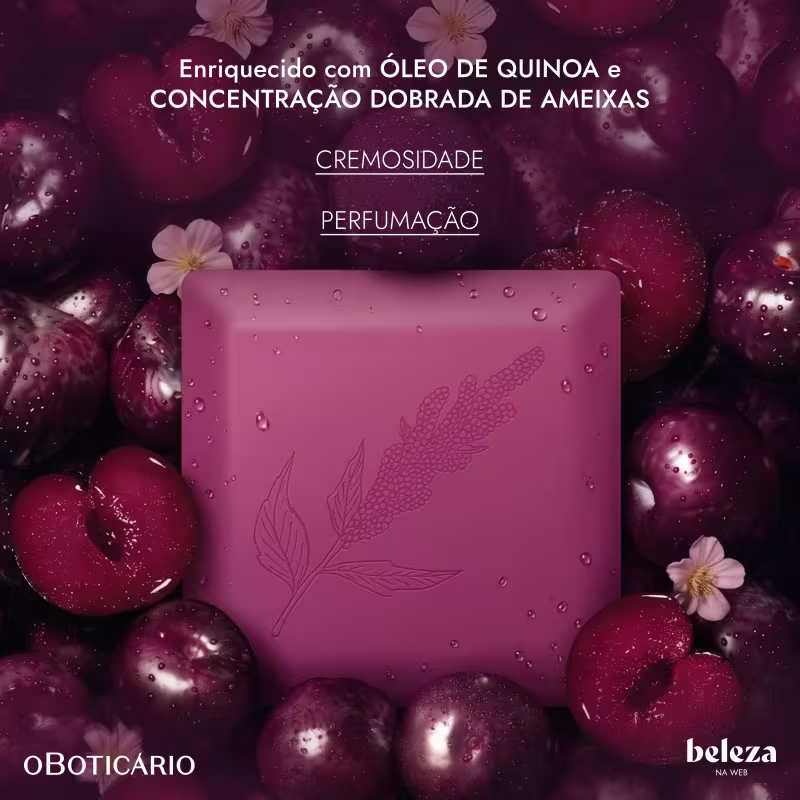 Sabonete em Barra Corporal Nativa Spa Ameixa Intensa 90g