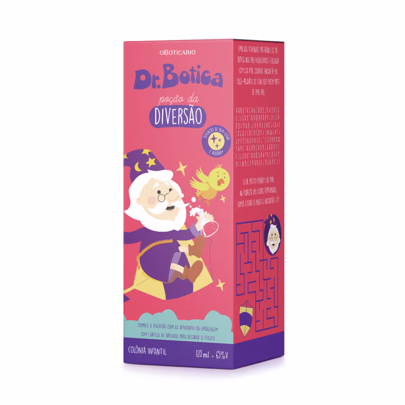 Colônia Infantil Dr. Botica Poção Da Diversão 120ml