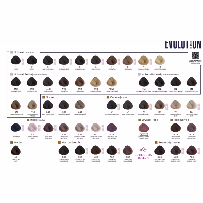 Alfaparf Milano Evolution Of The Color 6.45 Louro Escuro Cobre Acaju - Coloração Permanente 60ml