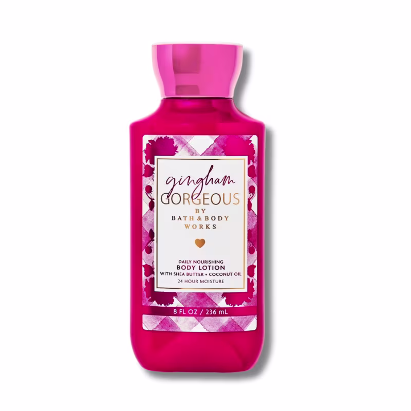 Hidratante corporal Ginghan Gorgeous, da marca Bath & Body Works