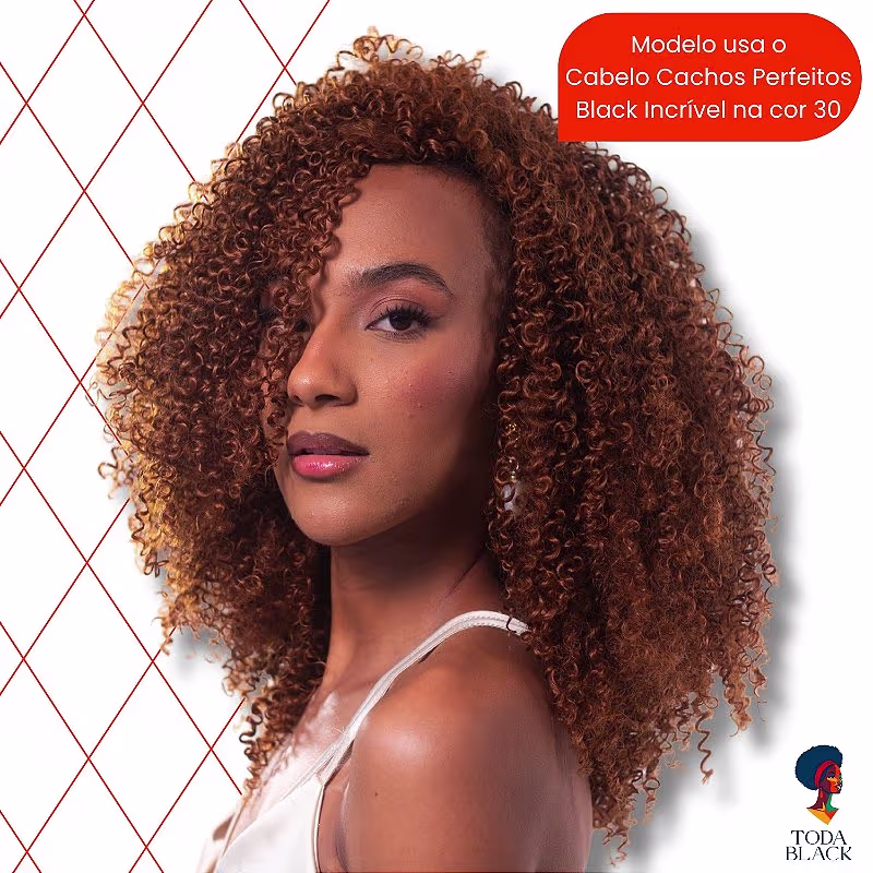 Cabelo Organica Black Incrivel 30cm - MT27/613