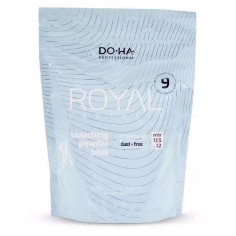 Do.Ha kit Royal Fantasie Blue Pó Descolorante 500g + Oxi 30Vol 900ml