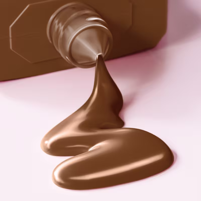 Base líquida Acabamento fosco Cor:Chocolate9