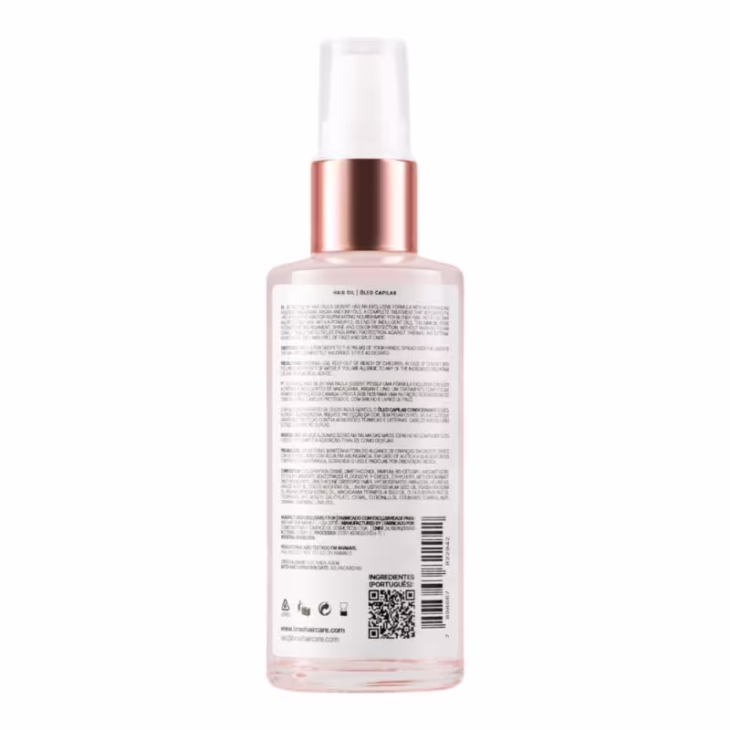 Kit Braé Blonde Oil By Ana Paula Siebert - Shampoo 250ml + Máscara 200g + Óleo 60ml