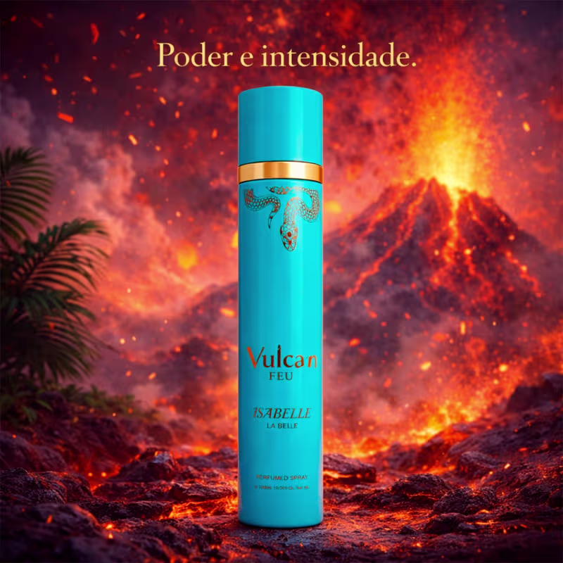 Body Splash Vulcan Feu 300ml - Isabelle La Belle