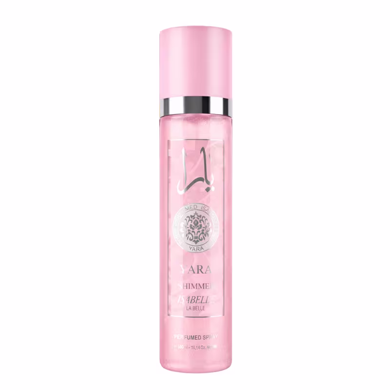 Body Splash Isabelle La Belle Shimmer Yara Rose, 300ml.