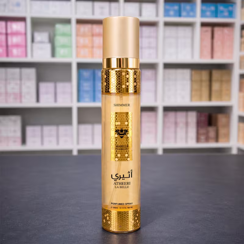 Body Splash Atheeri La Belle Shimmer 300ml - Isabelle La Belle